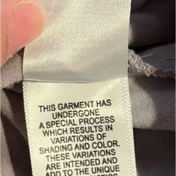 LULU’S Fit for Life Grey Multi Tie-Dye Twisted Reversible Crop Top. Size Small. - Picture 9 of 9